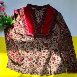 Babydoll style lucky brand shirt